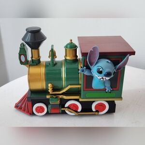Disney Parks Stitch Steam Train Pullback Toy Never Used